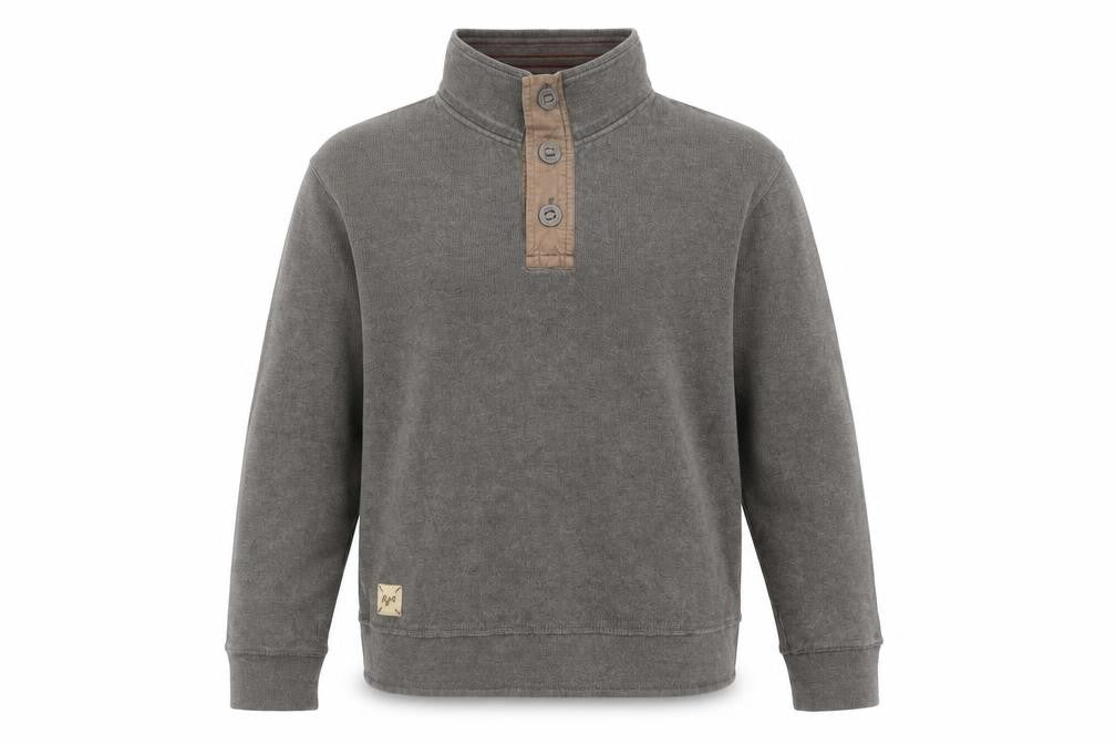 RJR.John Rocha Men’s Brown Cotton Henley Jumper M Casual Knitwear