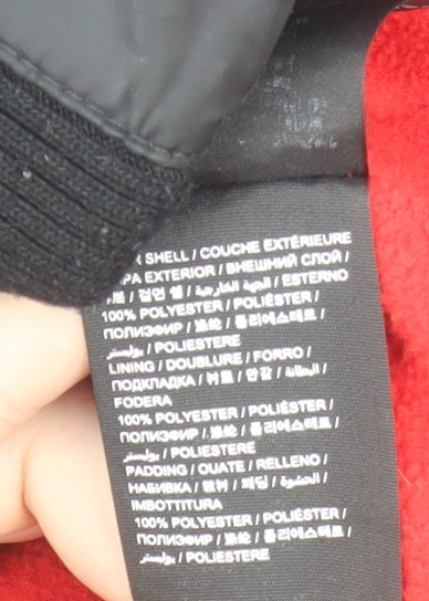 Superdry Men's Black S Puffer Jacket Hooded Winter Coat