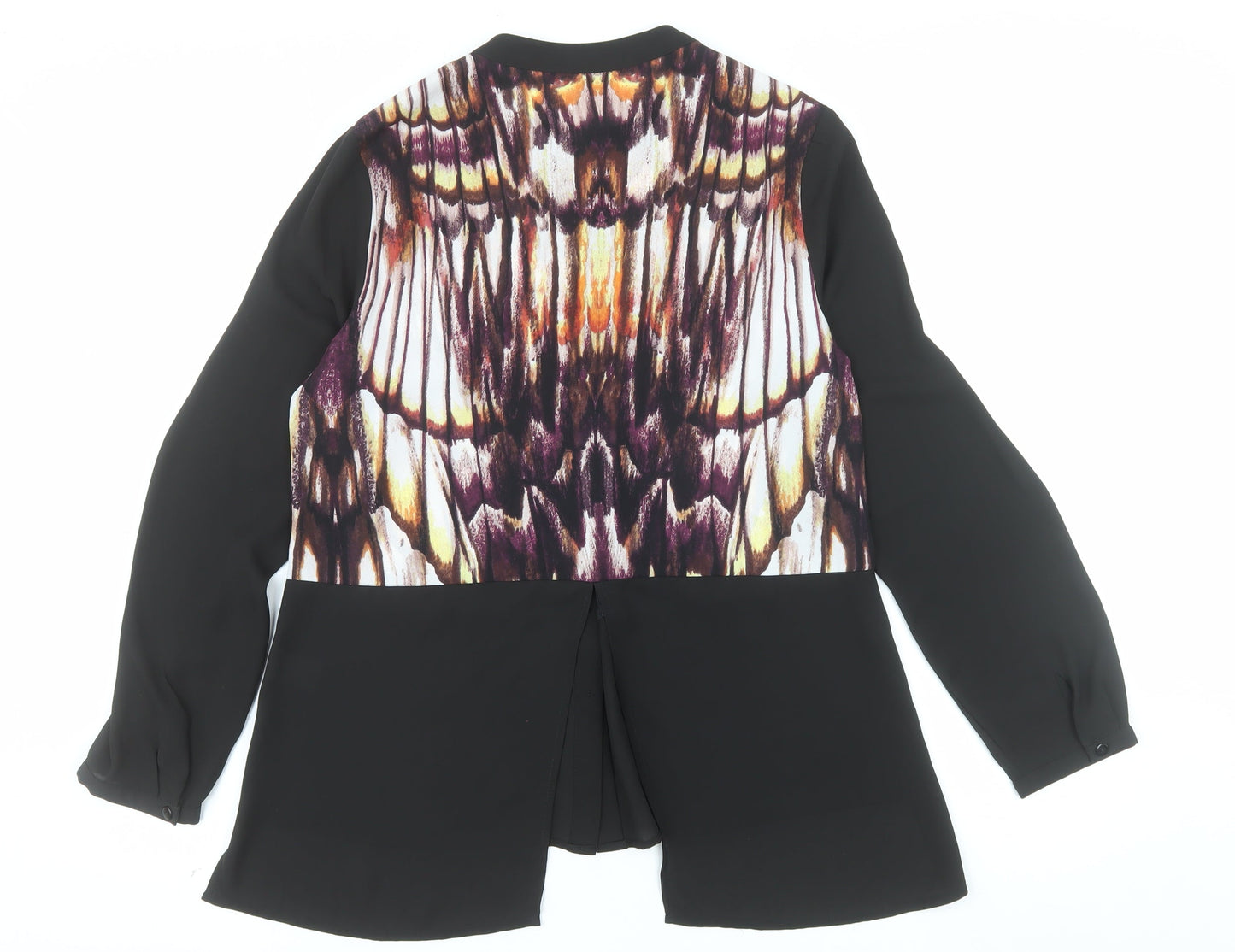 Kaleidoscope Women’s Multicoloured Tunic Blouse Size 12 Polyester