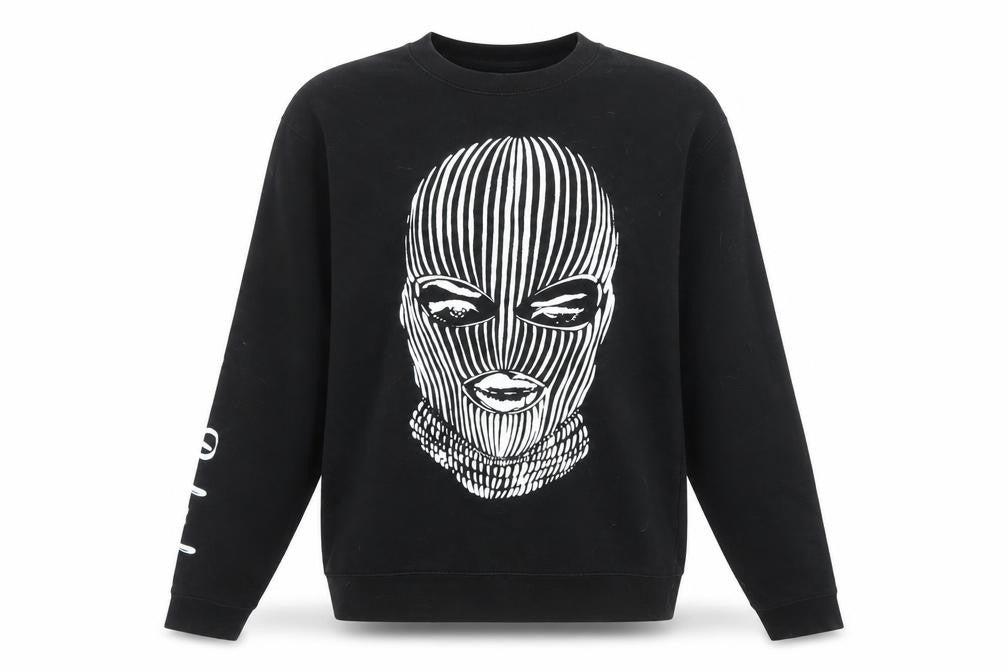 Badwood Men's Black Graphic Pullover Sweatshirt Size S