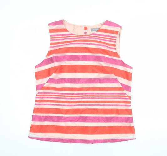 Principles Women’s Multicoloured Striped Sleeveless Blouse Size 14