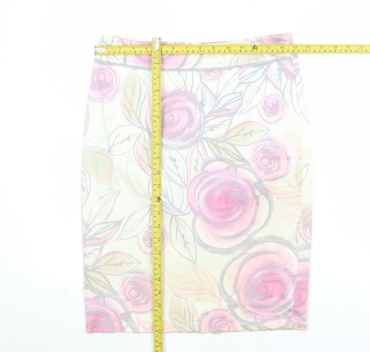 Coast Women’s Multicoloured Floral Pencil Skirt Size 8