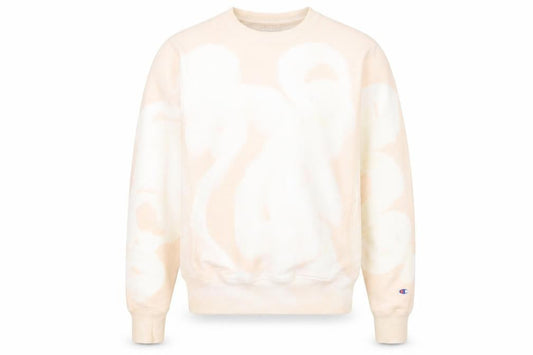 Champion Men Beige XS Reverse Weave Pullover Sweatshirt