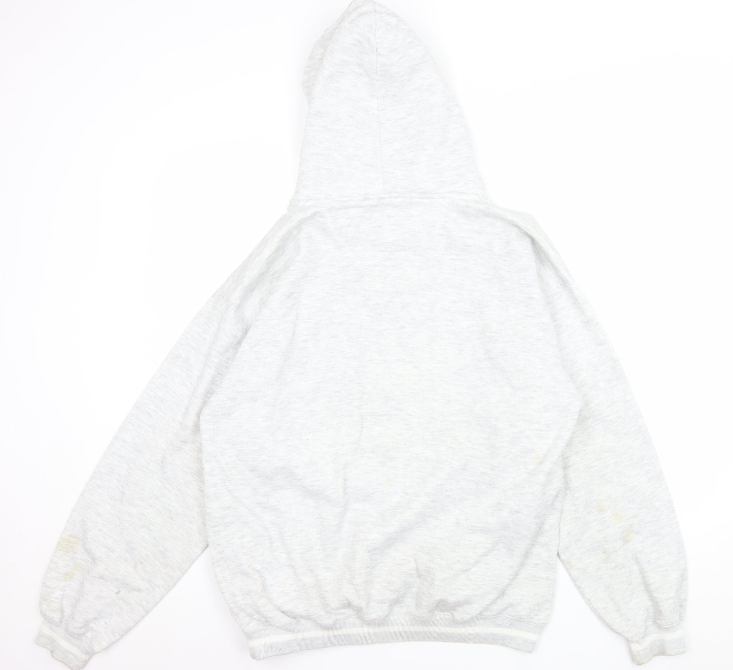 Gear For Sports Men’s Grey Henley Hoodie Medium University Graphic