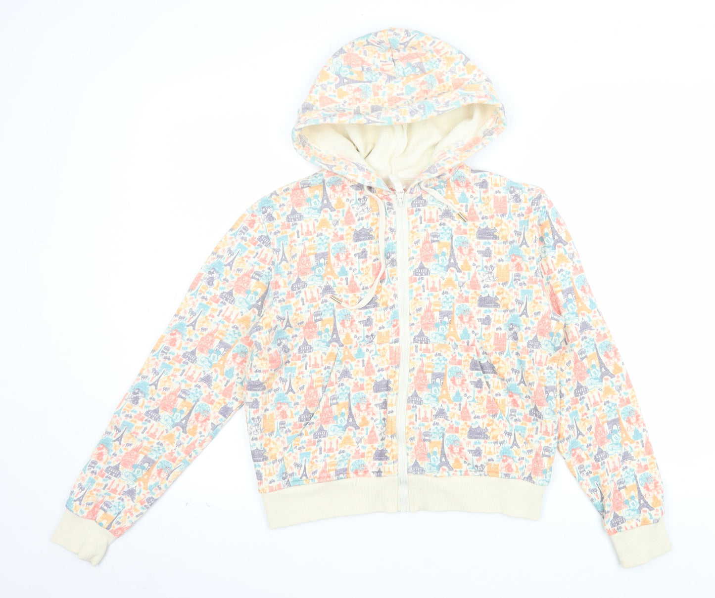 Bensimon Disneyland Paris Womens Multicoloured XS Full Zip Hoodie