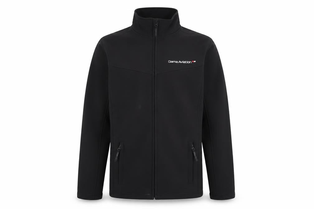 Regatta Men’s Black Softshell Jacket L Water Resistant Outdoor Coat