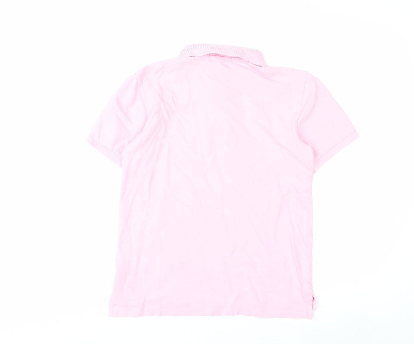 Ralph Lauren Girls Pink Polo Shirt Medium (10-12 Years) 100% Cotton