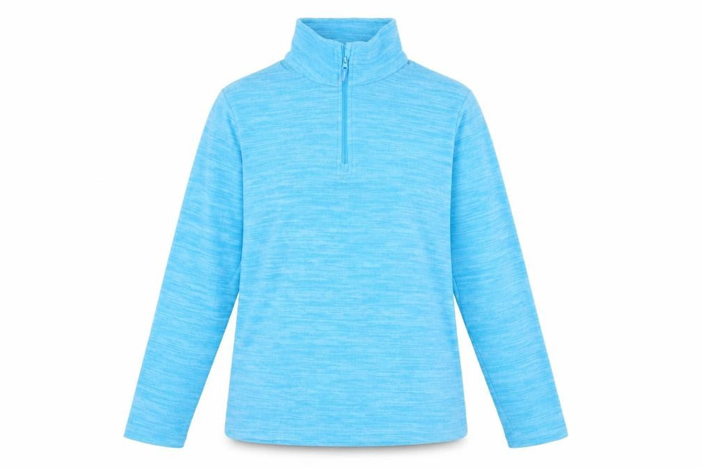 Mountain Warehouse Women's Blue 1/2 Zip Fleece Pullover UK 12