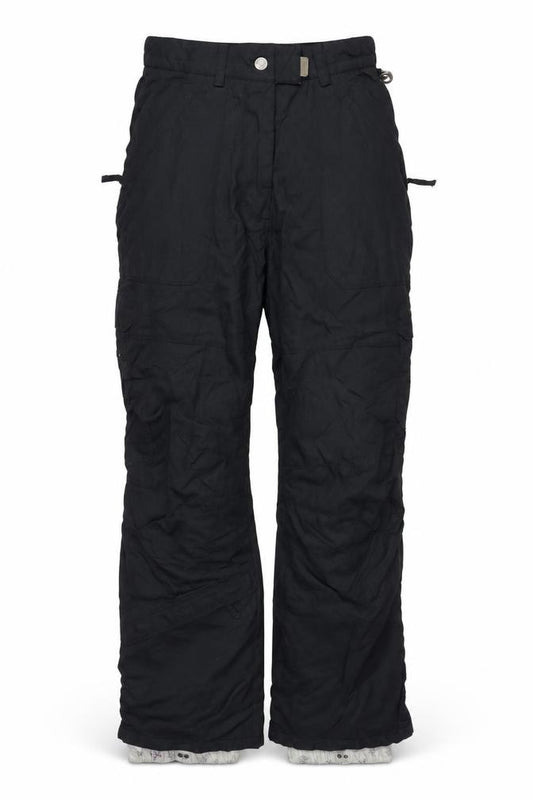 Powder Room Women's Black M Snow Pants Waterproof Insulated Winter Trousers