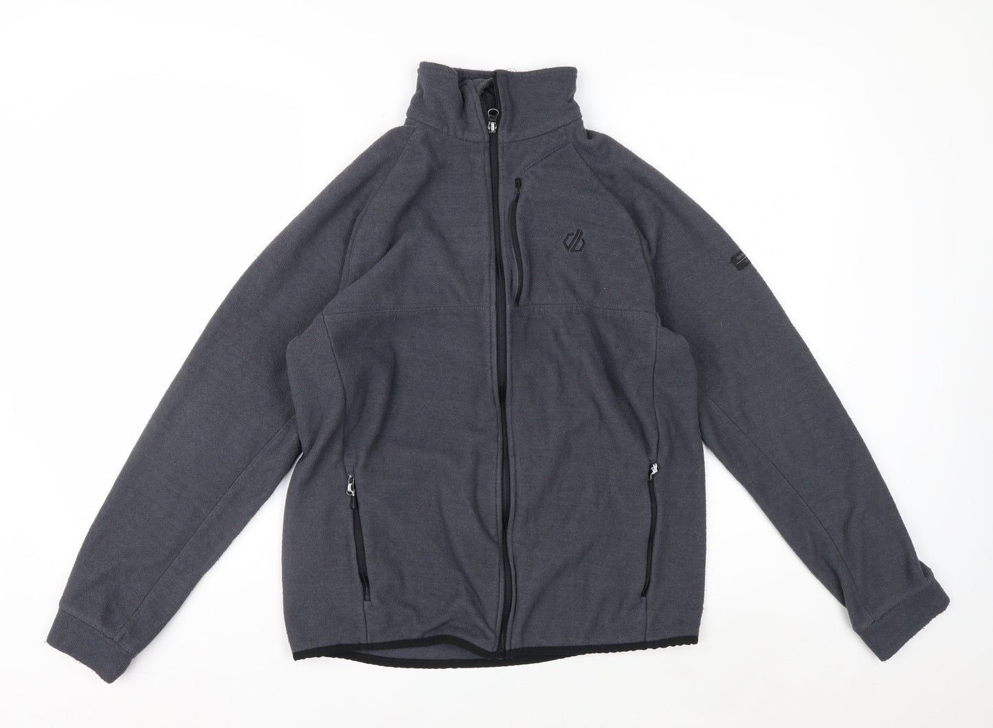 Dare 2b Men's Grey Fleece Full Zip Outdoor Jacket Size S 38in