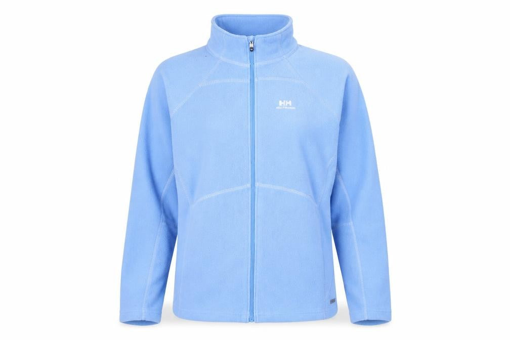 Front view of Helly Hansen Women's Blue Fleece Full Zip Jacket XL
