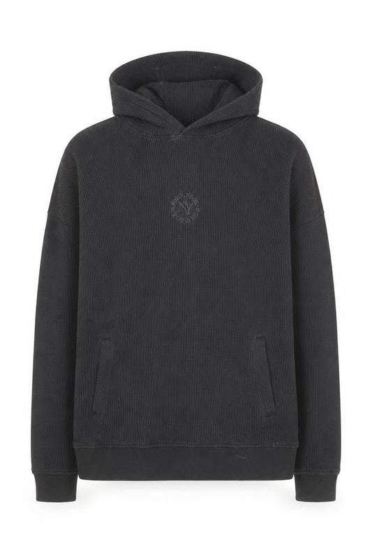 Zara Men's Charcoal Grey Pullover Hoodie Size XL Cotton Blend