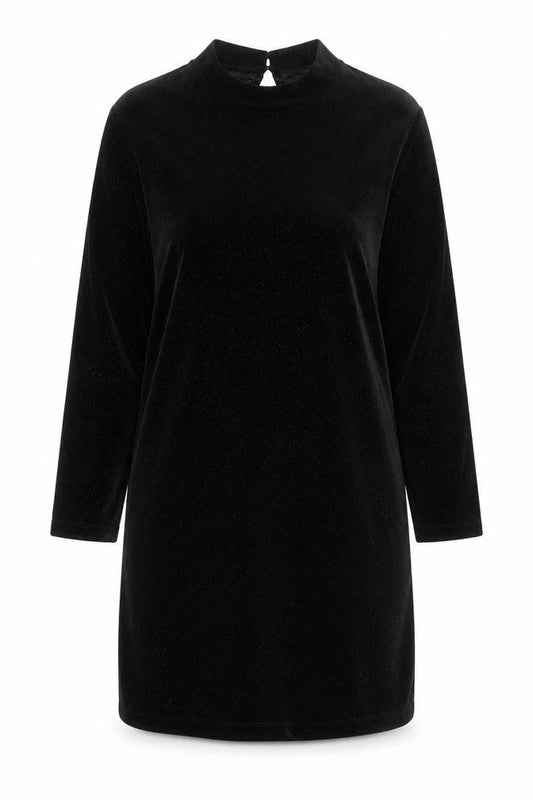 Forever 21 Women’s Black Velvet Bodycon Party Dress Size S