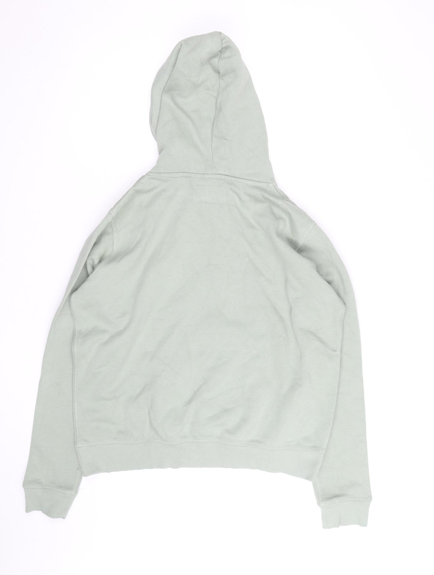 Jack Wills Womens Green Pullover Hoodie Size 14 Cotton Blend