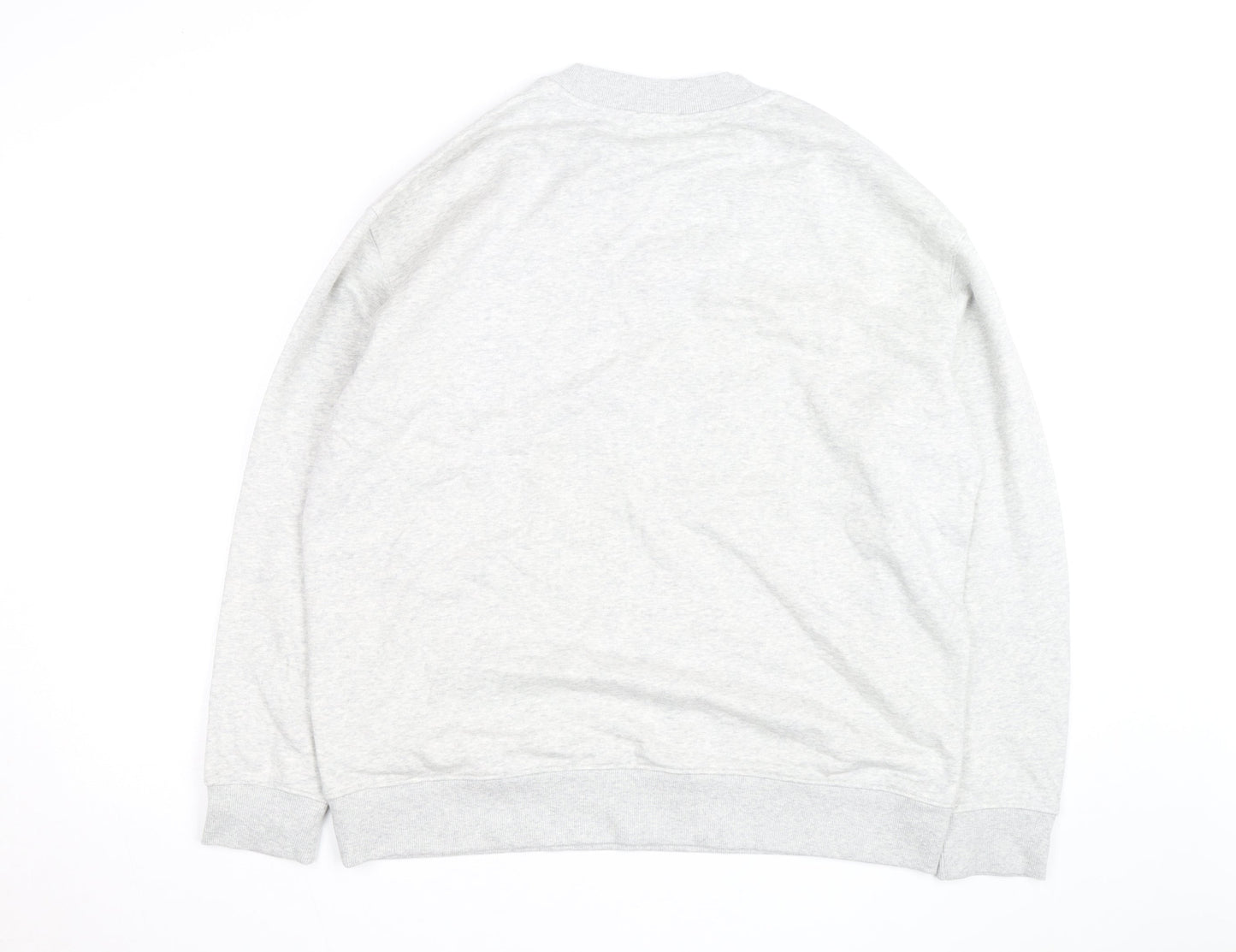 Marks and Spencer Men's Grey Spencer Bear Christmas Sweatshirt L