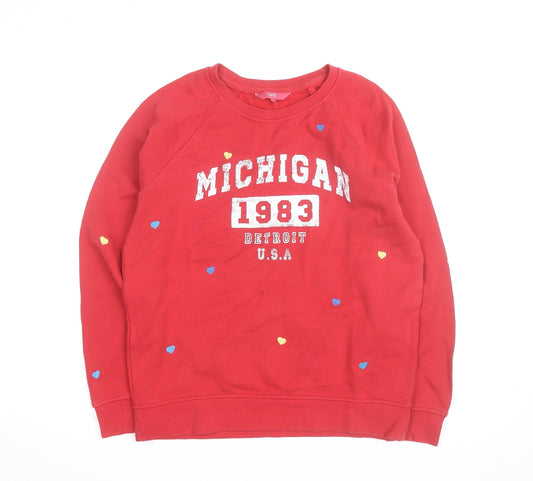 Next Red Michigan 1983 Crew Neck Sweatshirt Unisex S