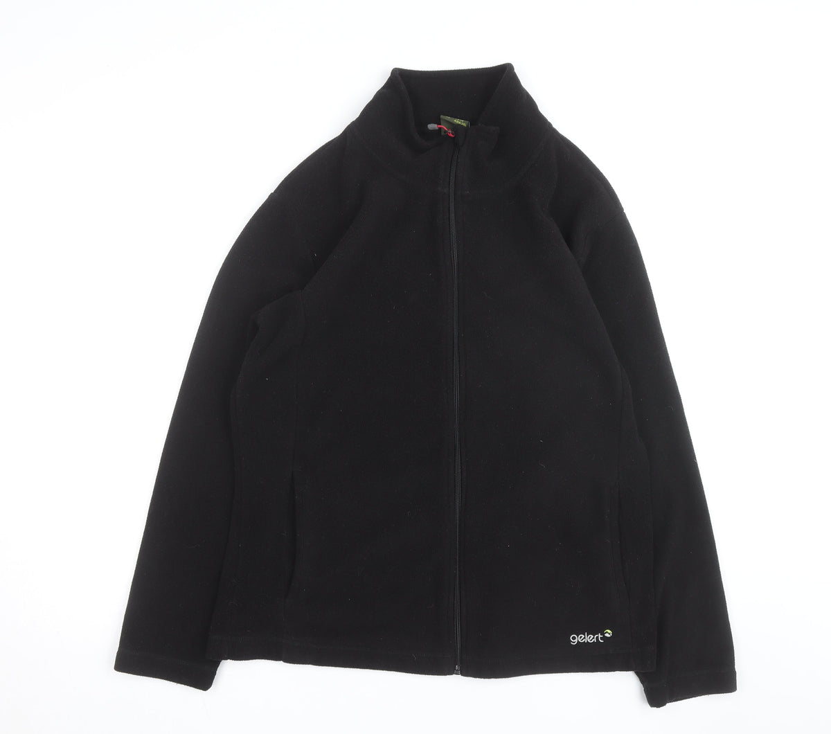 Gelert Women Black Fleece Full Zip Jacket Size 18 Regular Fit