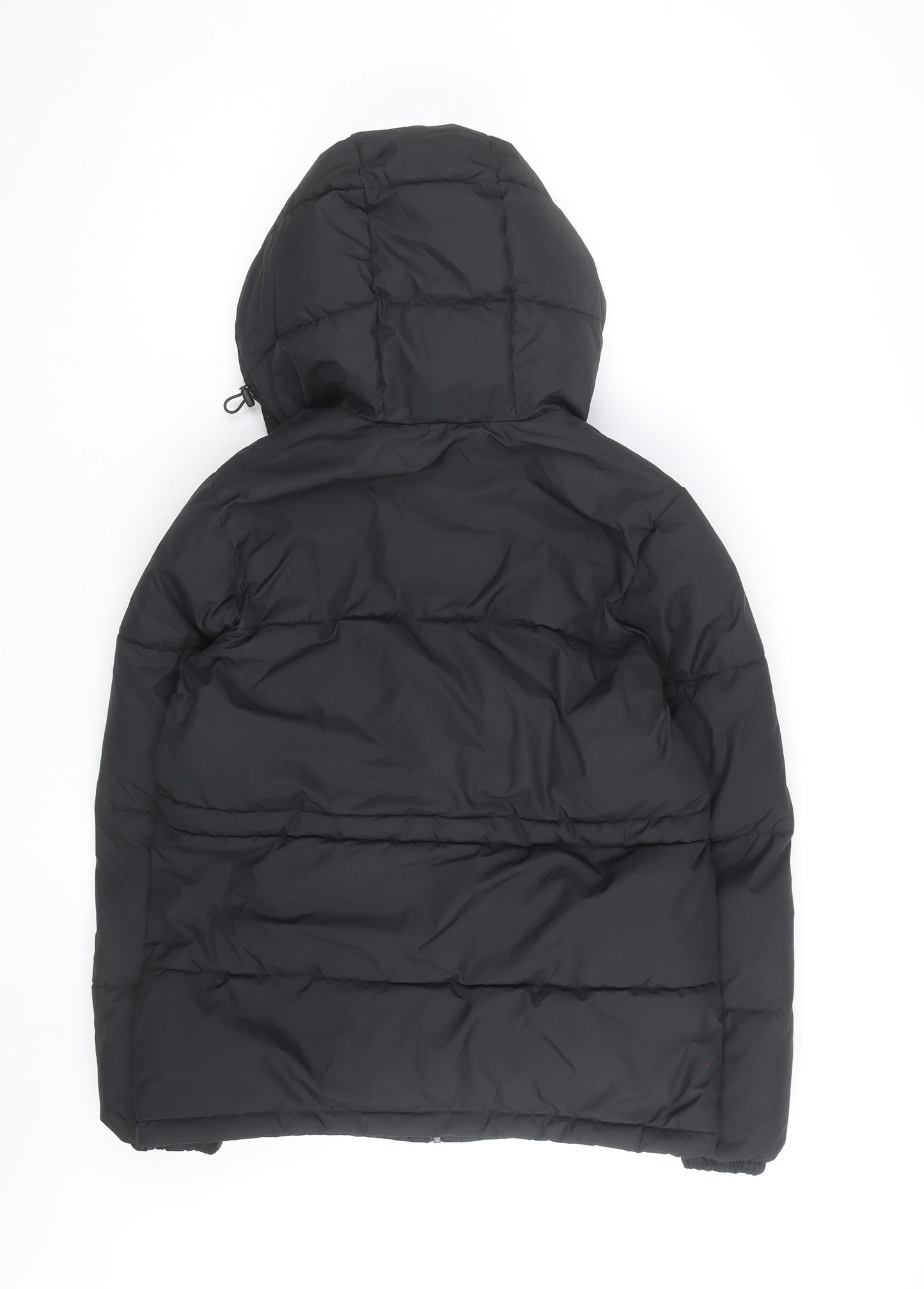 JXX Men Black XS Puffer Jacket Hooded Insulated Winter Coat