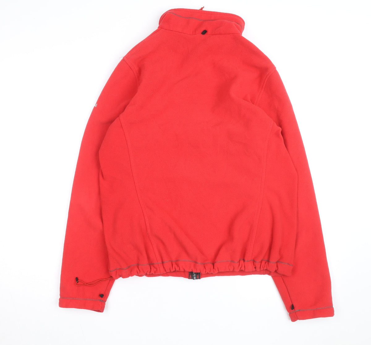 Regatta Womens Red Fleece Full Zip Outdoor Jacket Size 16