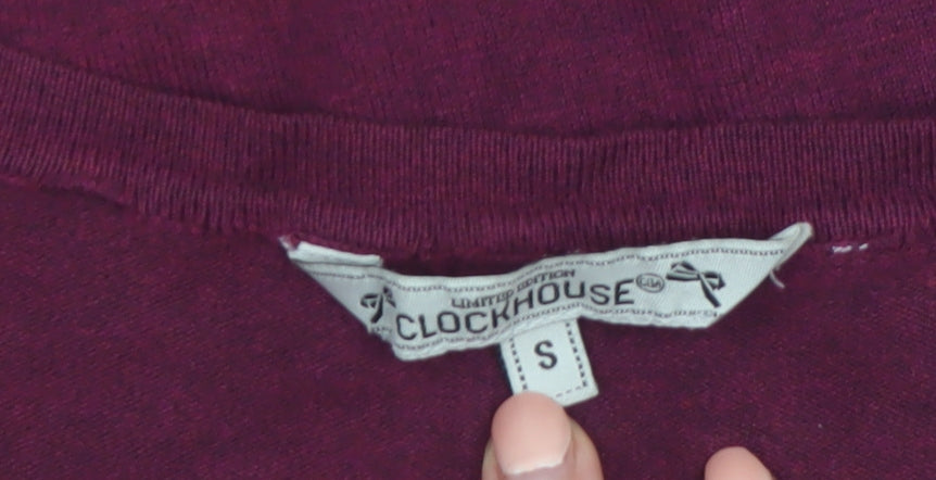 Clockhouse Women's Purple Long Sleeve Cardigan Size S