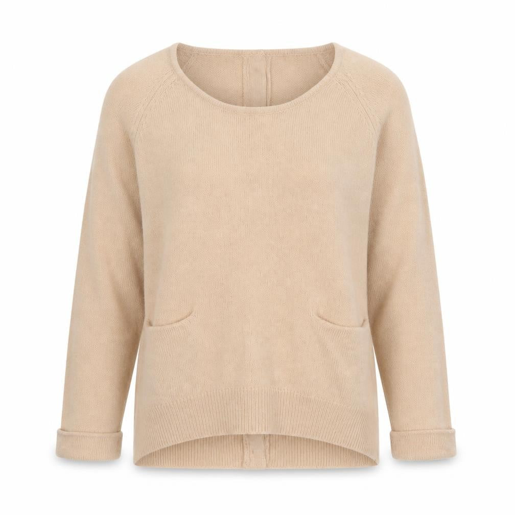 Mint Velvet Women's Beige Wool Angora Cardigan Size 16