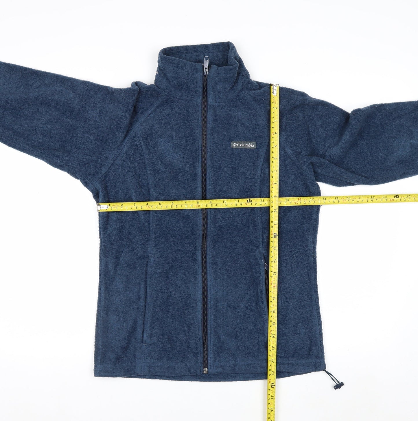 Columbia Men's Blue Fleece Full Zip Jacket Size S Outdoor