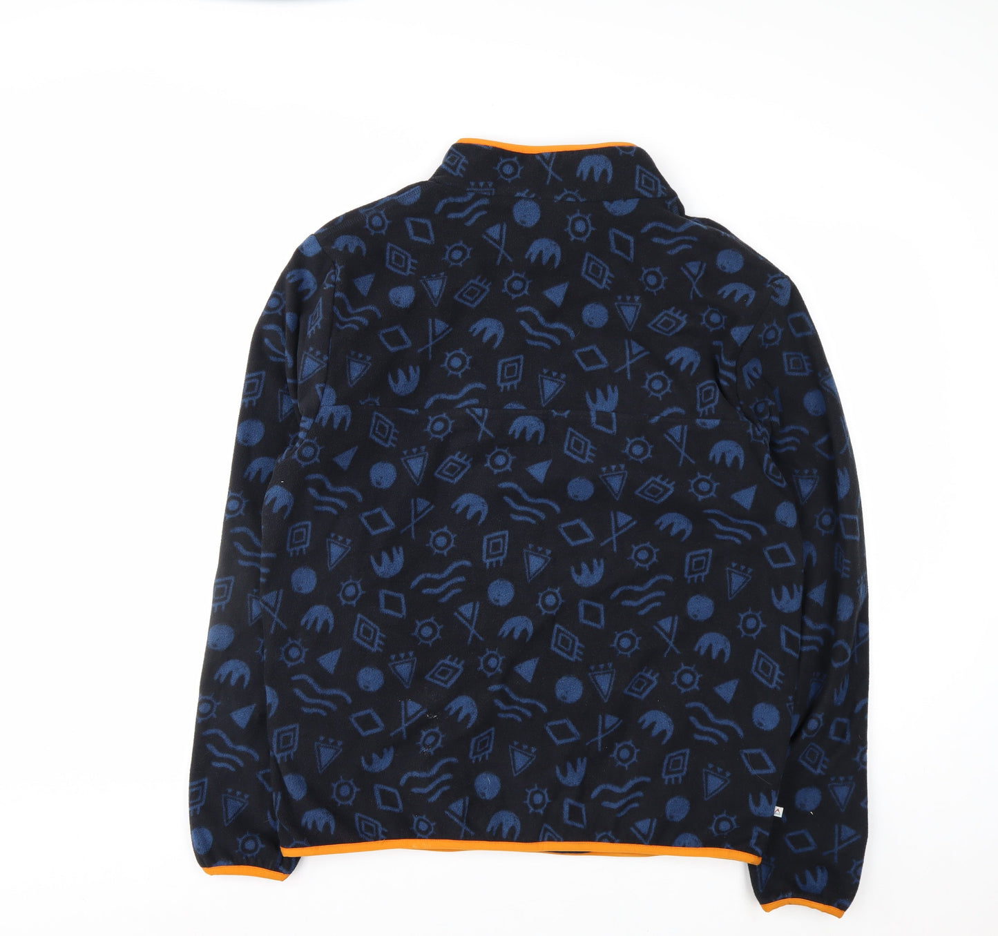 Passenger Men’s Blue Fleece Pullover Sweatshirt XL Outdoor Zip High Neck
