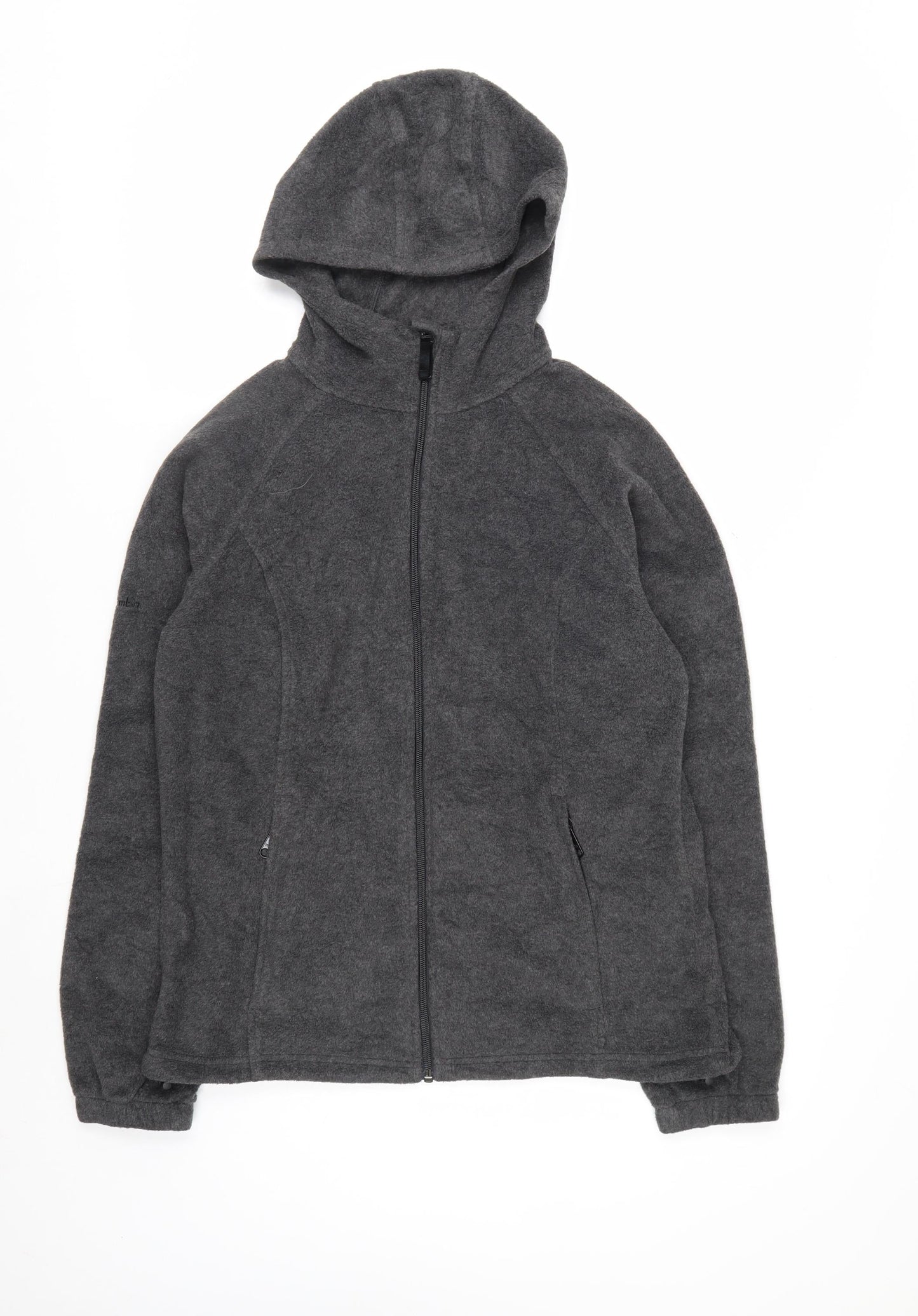 Columbia Men's Grey Fleece Full Zip Hoodie Size M