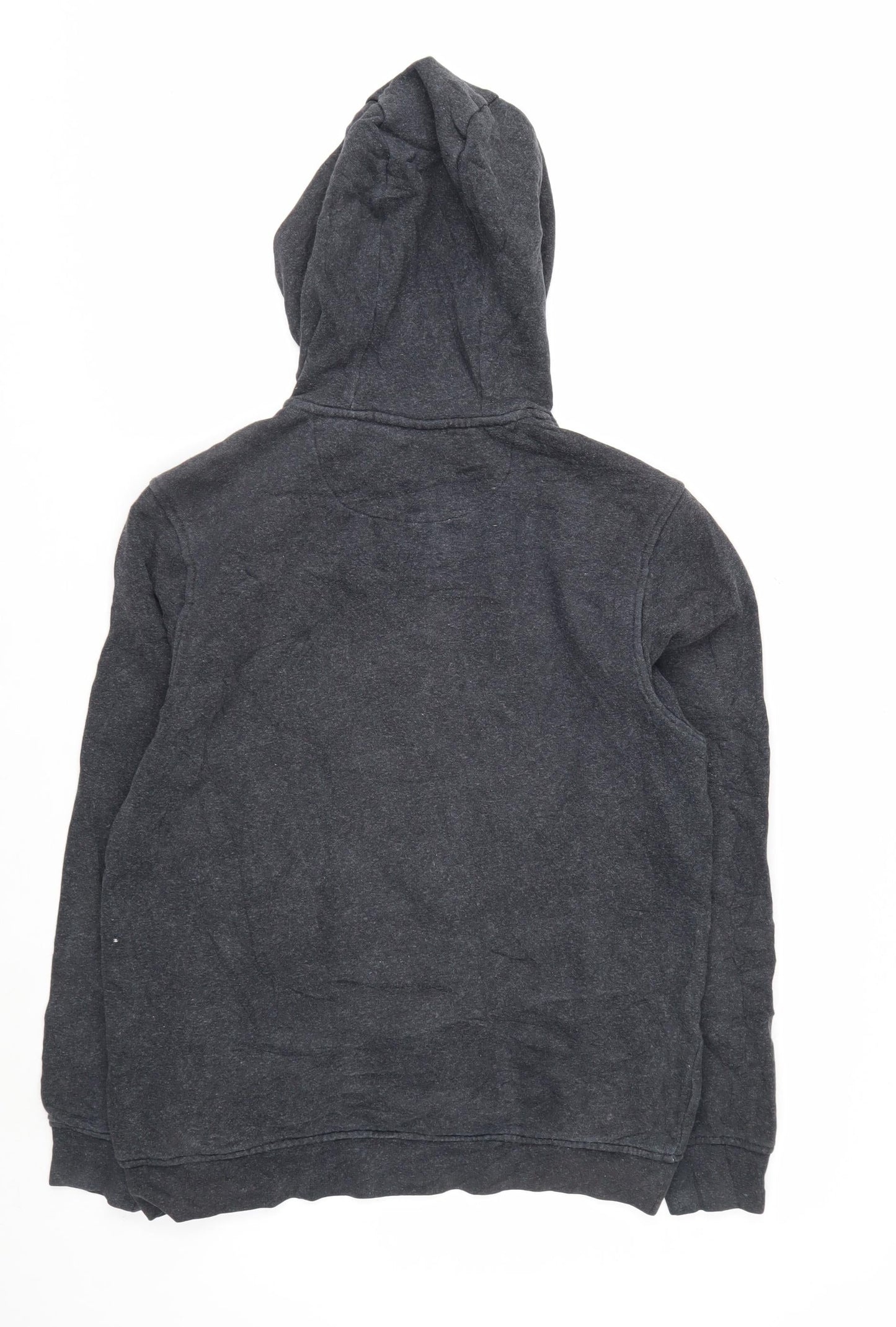 Lacoste Men's Grey Classic Fit Pullover Hoodie Size M