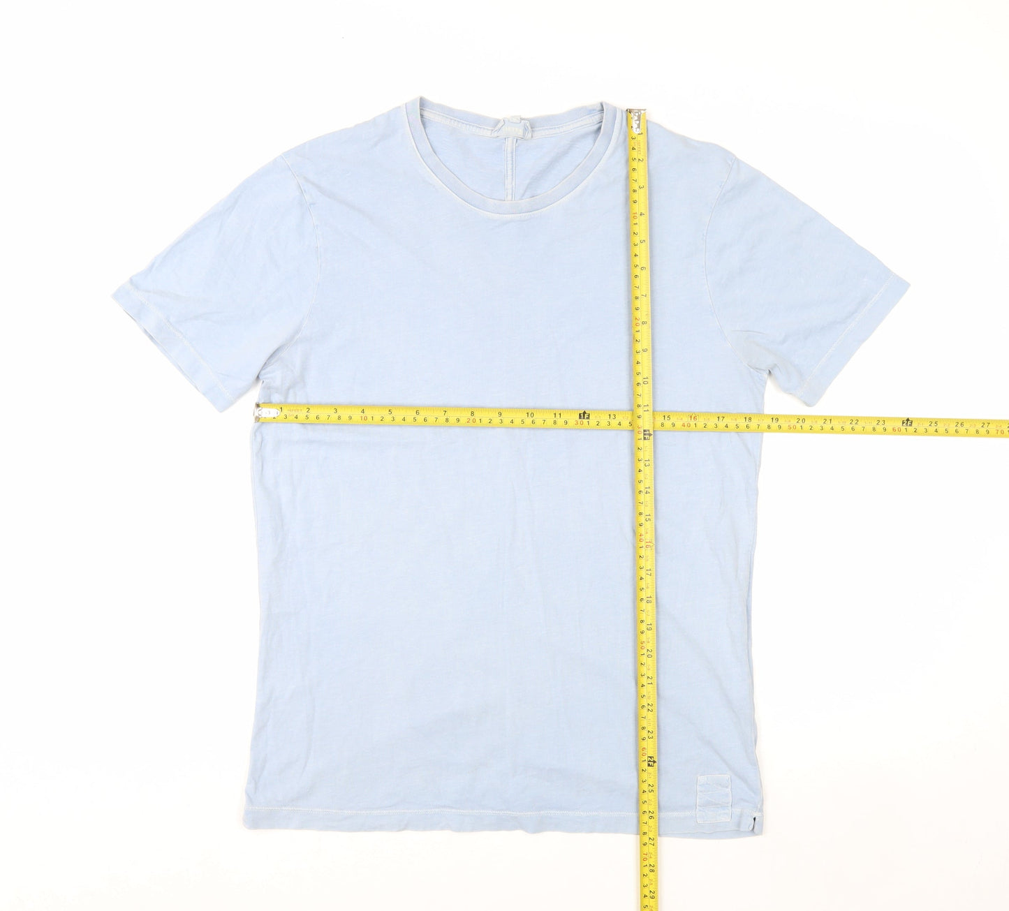 Jigsaw Women’s Blue Basic Cotton Short Sleeve T-Shirt Size S