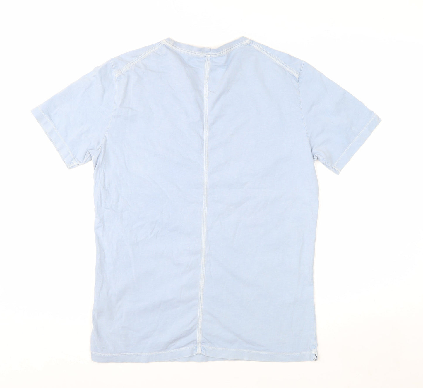 Jigsaw Women’s Blue Basic Cotton Short Sleeve T-Shirt Size S