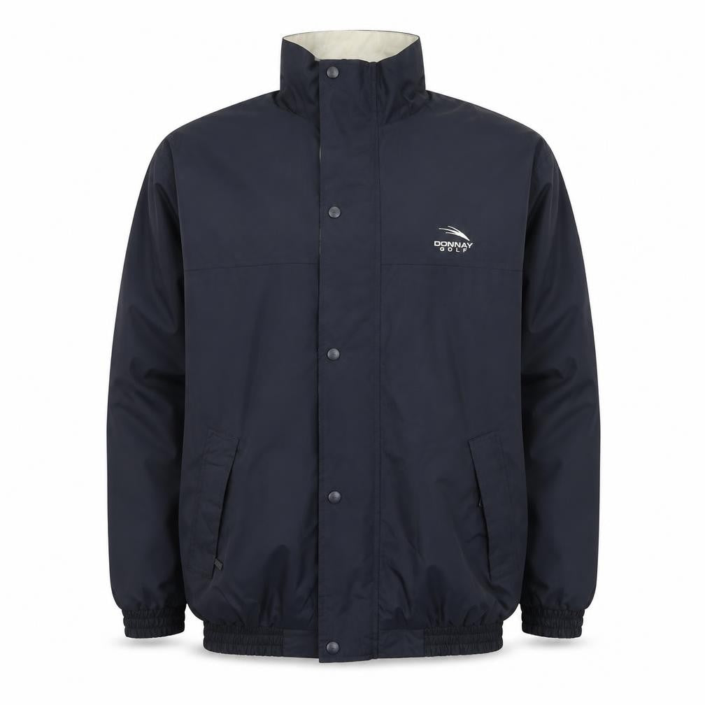 Donnay Golf Mens Blue Windbreaker Jacket Size M Water Resistant