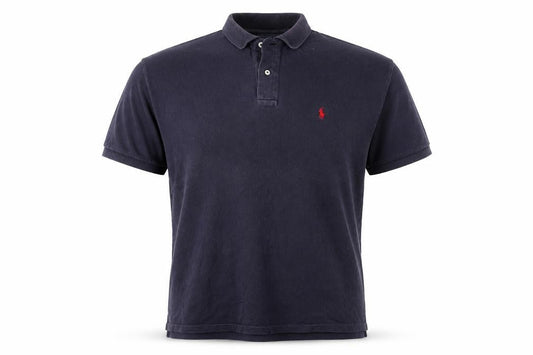 Ralph Lauren Men's Blue Cotton Polo Shirt Size Small