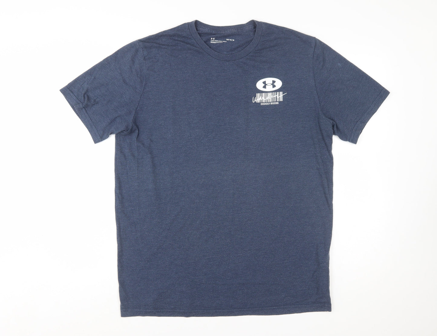 Under Armour Men's Blue Short Sleeve Graphic T-Shirt Size L