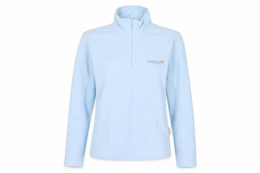 Regatta Womens Blue XS 1/2 Zip Fleece Pullover Sweatshirt