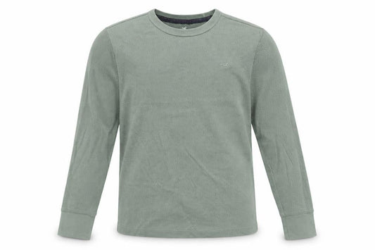 Hollister Men’s Green Long Sleeve Crew Neck Pullover Sweatshirt M