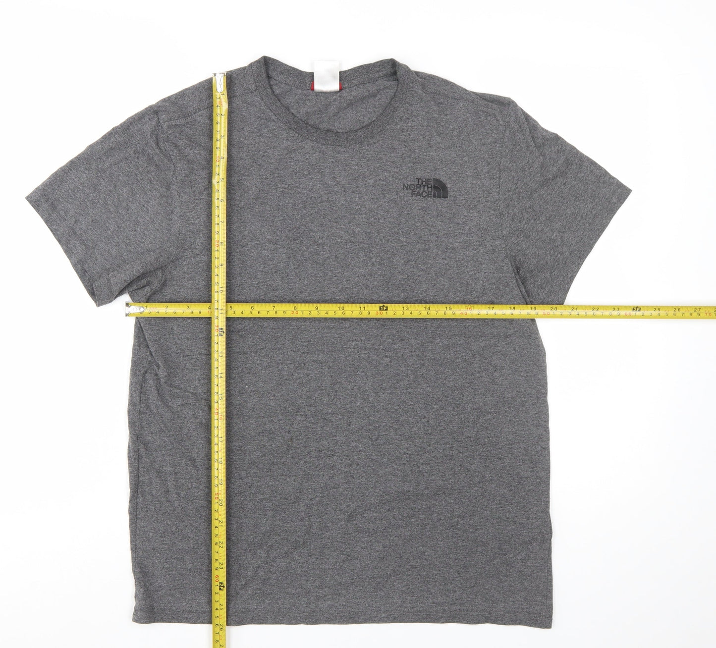 The North Face Men's Grey Short Sleeve Crew Neck T-Shirt M