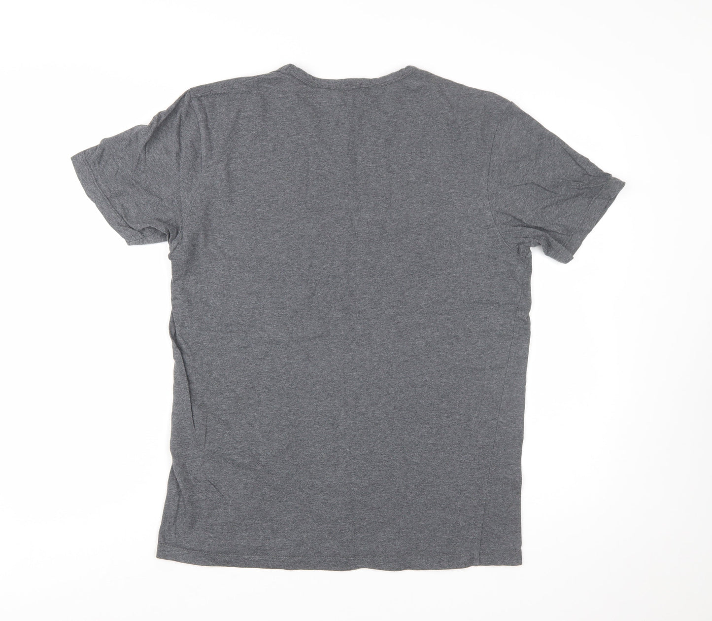 Elgin Men's Grey Supima Cotton Crew Neck Short Sleeve T-Shirt M