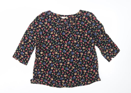 Seasalt Cornwall Women's Multicoloured Floral Tunic Blouse UK 16