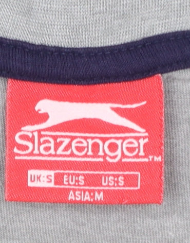 Slazenger Men's Grey Sleeveless Tank Top Size S Sportswear