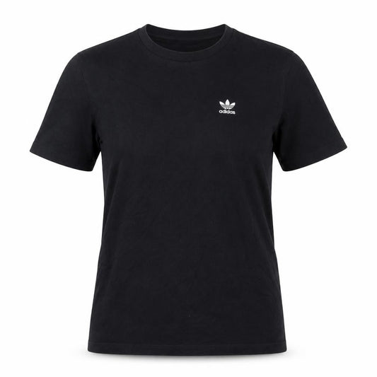 adidas Womens Black Basic Cotton T-Shirt Size 10