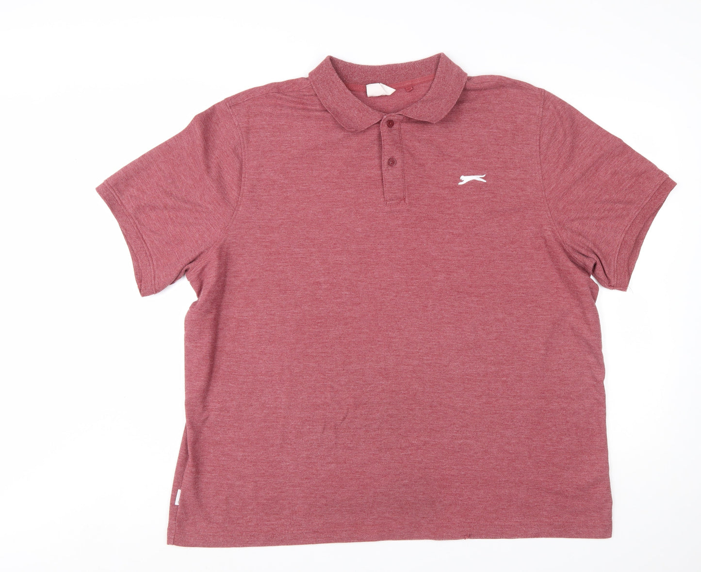 Slazenger Men's Red 3XL Polo Shirt Lightweight Sports Top