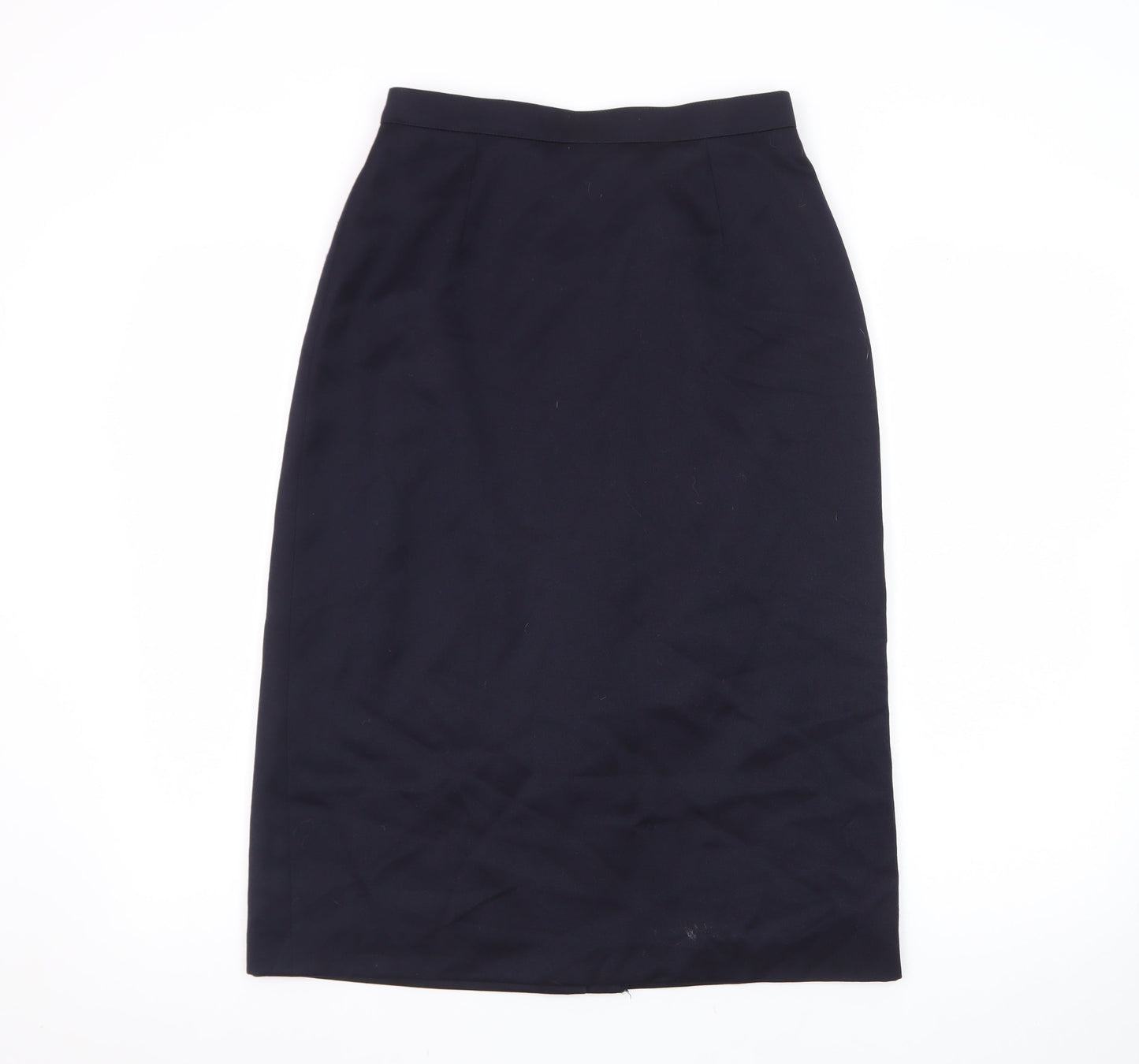 Planet Women’s Black Wool Blend Midi Pencil Skirt Size 12