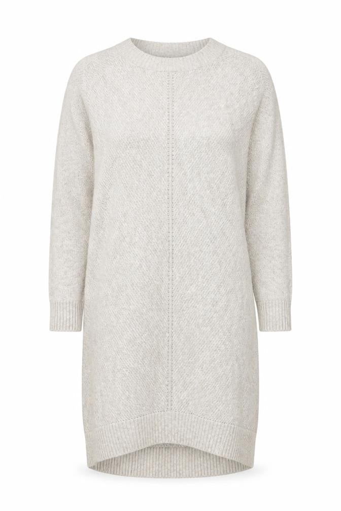 FatFace Women's Beige Cotton Blend Jumper Dress Size 14