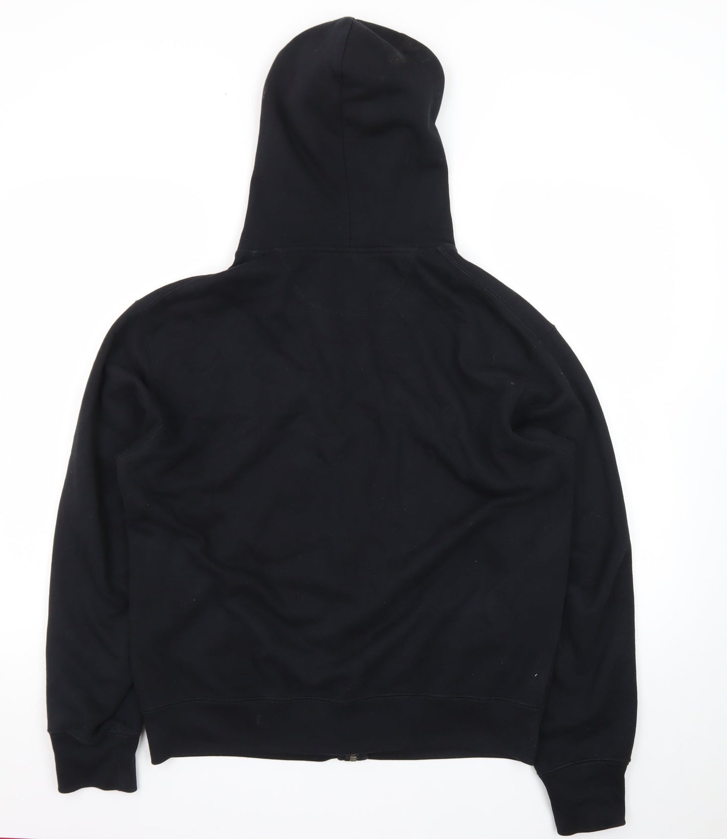 Uniqlo Men’s Black Full Zip Hoodie Size S Cotton Jersey