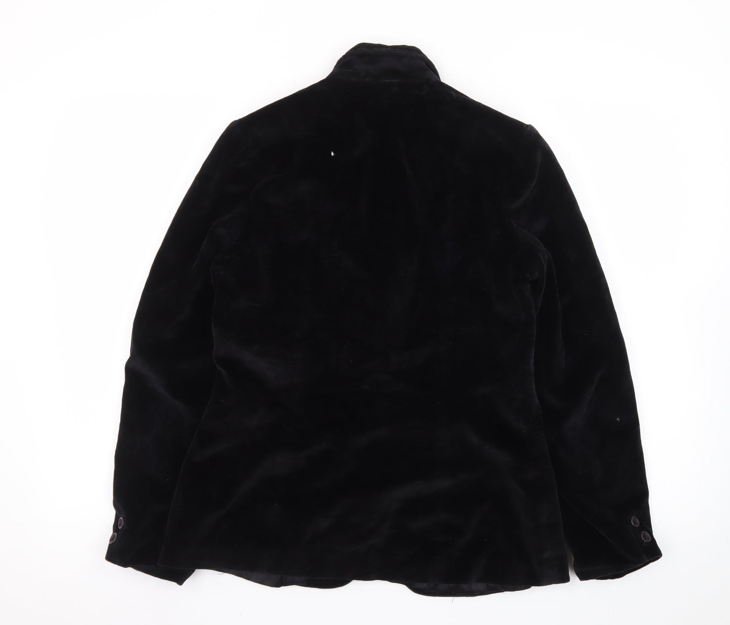 Sears Women’s Black Velvet Blazer Size 10 Classic Mid-Length
