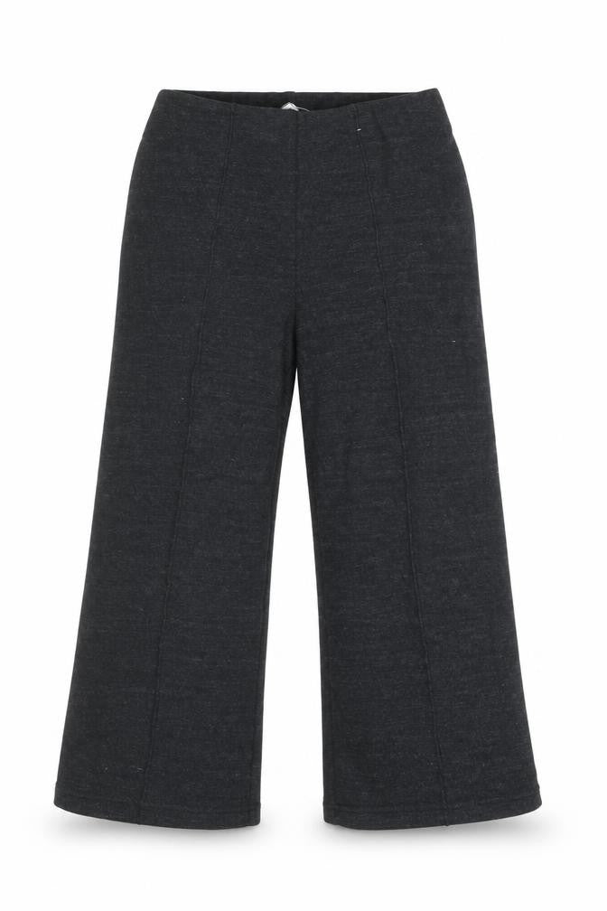 Marks and Spencer Women’s Black XS Wide-Leg Jersey Trousers