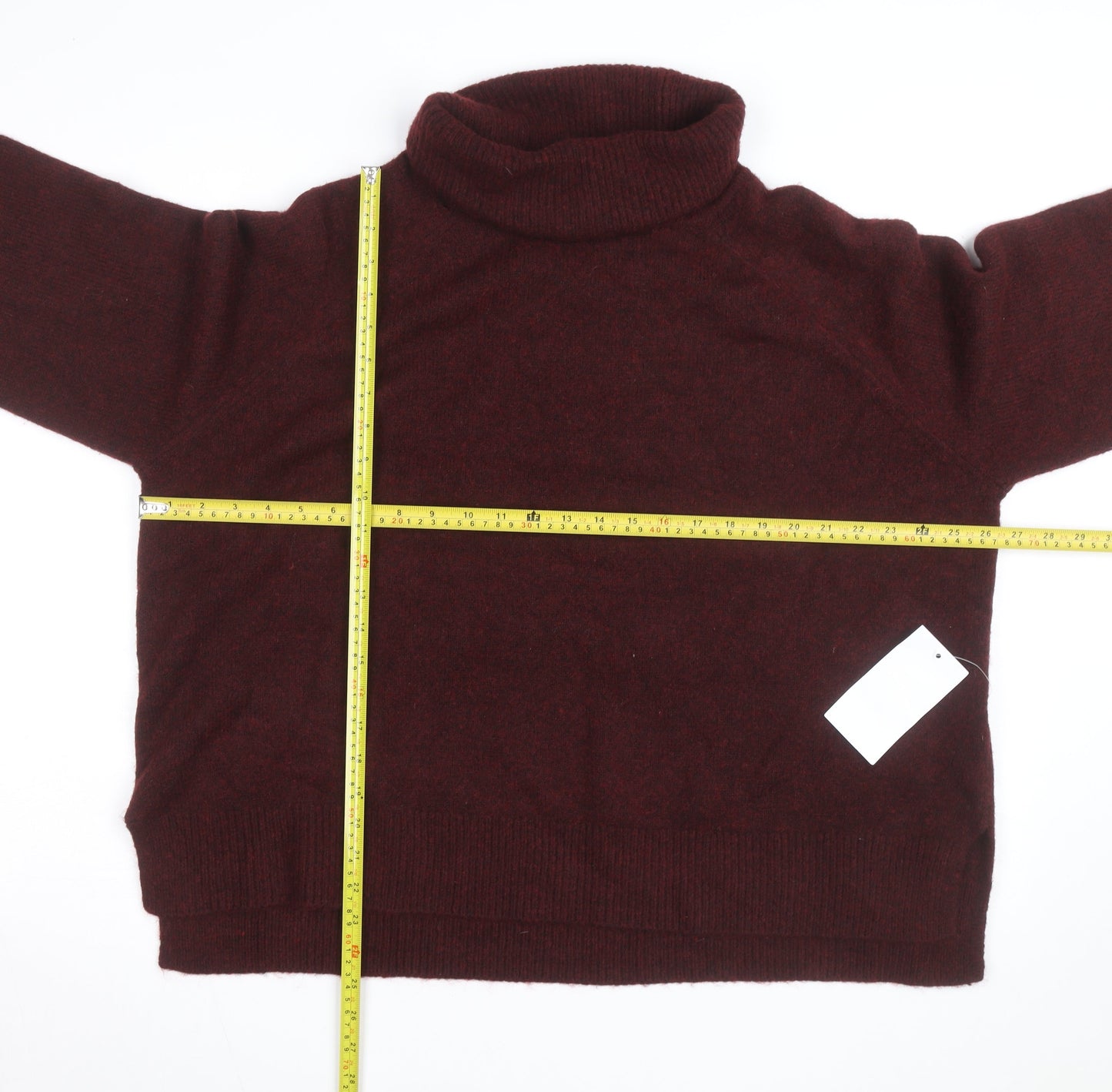 Nobody’s Child Women Brown Roll Neck Knit Jumper L
