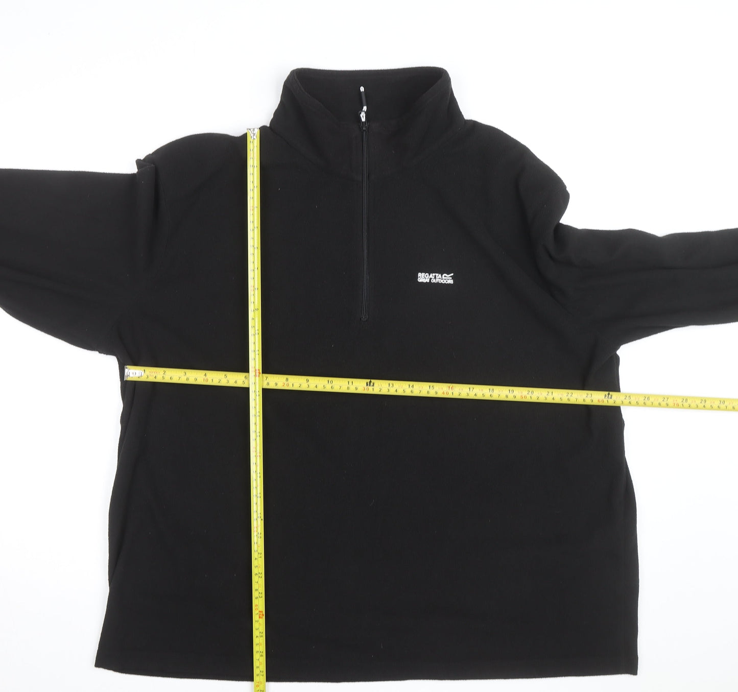 Regatta Men's Black 3XL Fleece 1/4 Zip Outdoor Sweatshirt