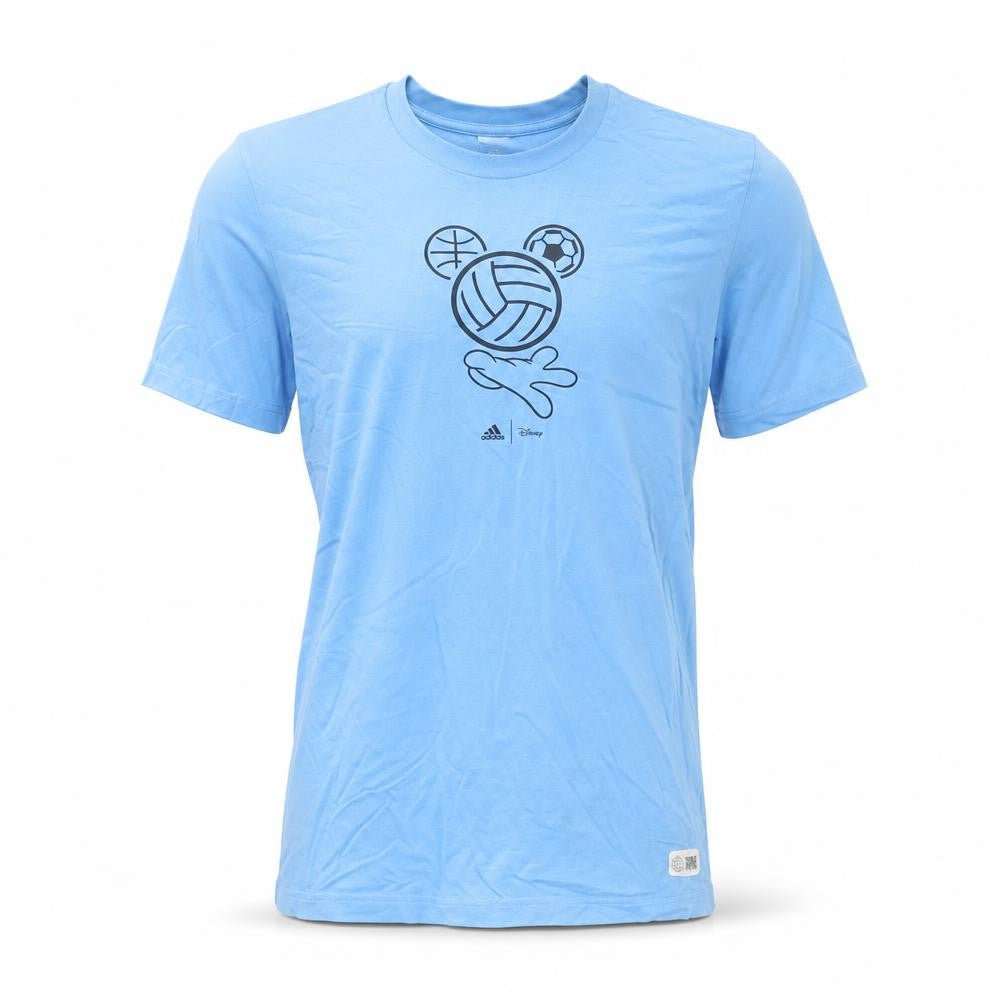 Adidas Disney Blue Men’s Short Sleeve Cotton T-Shirt Size S